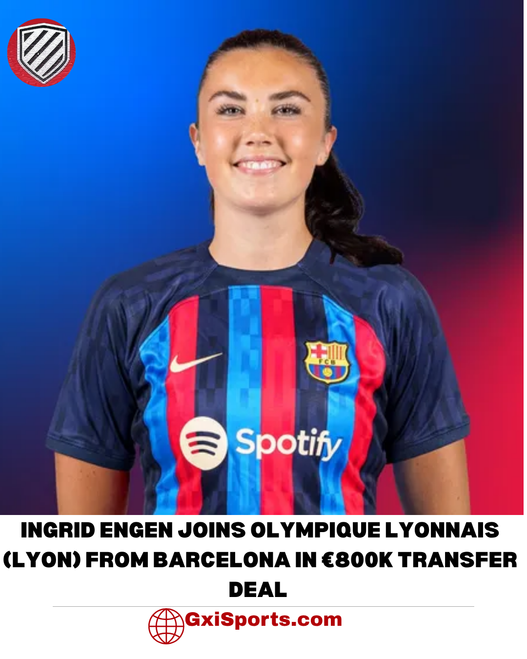 Official: Ingrid Engen Joins Olympique Lyonnais from Barcelona