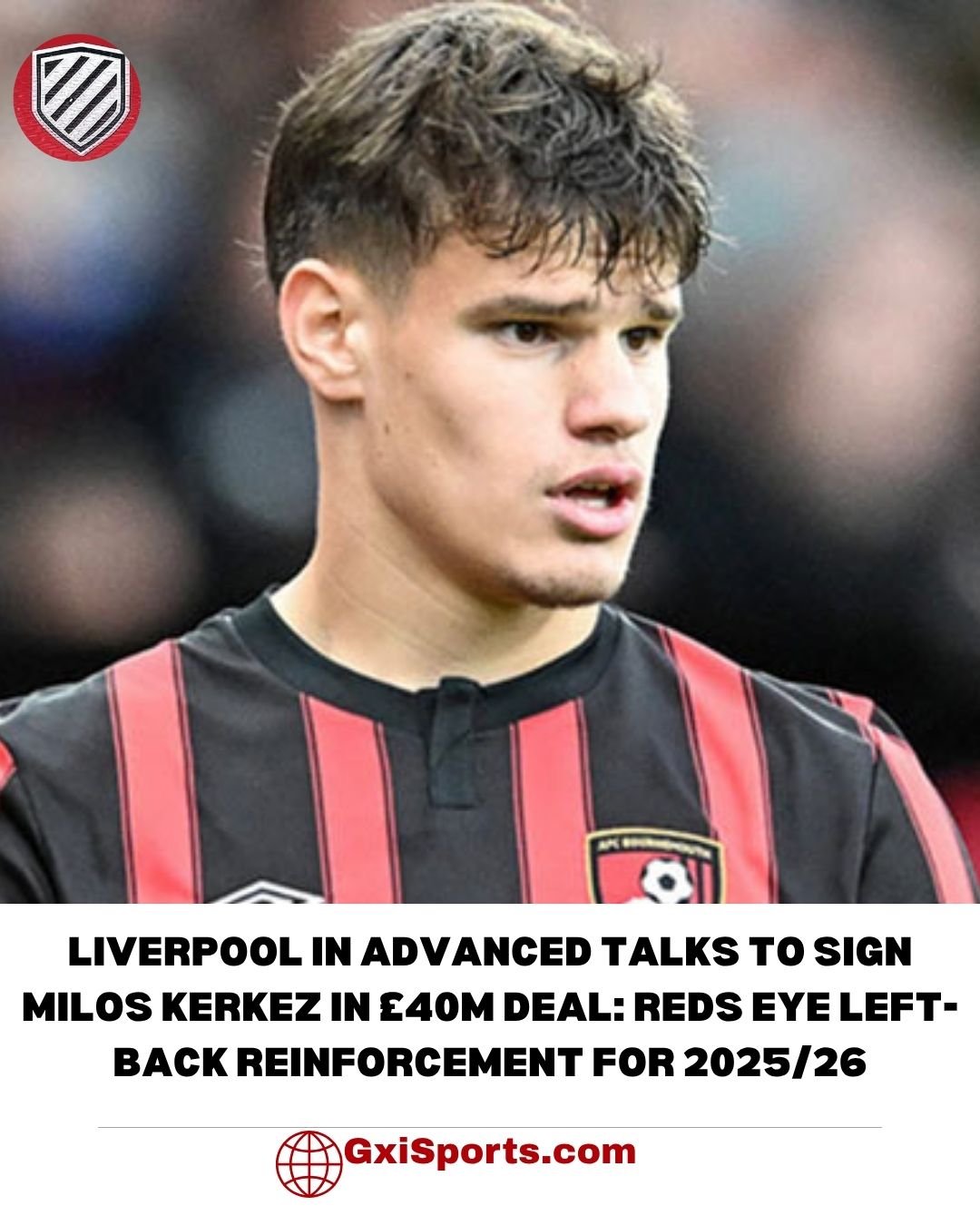 Liverpool in Advanced Talks to Sign Milos Kerkez in £40M Deal